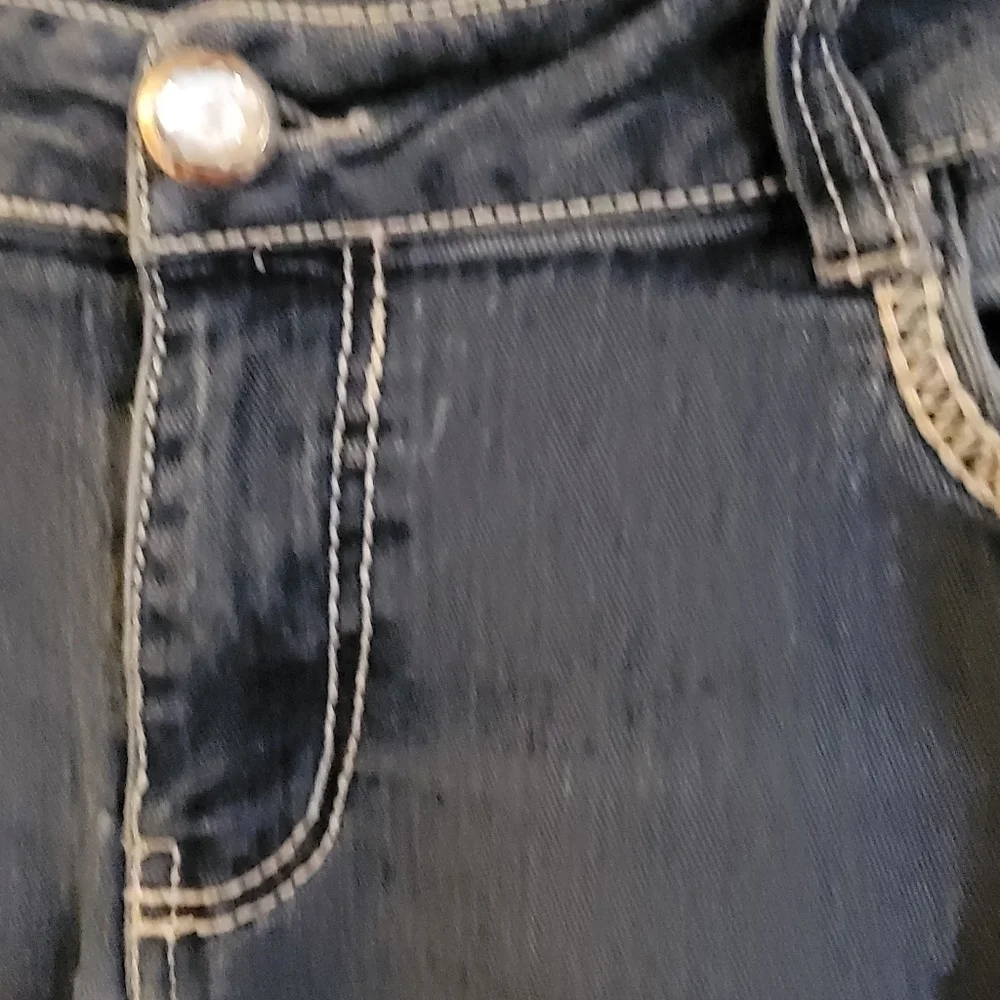 Vintage Faded Glory, Cotton Blend Jeans, Beautiful Back Pockets, Size 8 A